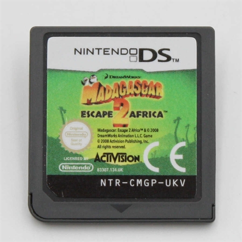 Madagascar: Escape 2 Africa - Cartridge - Nintendo DS (ENG) (A Grade) (Used)